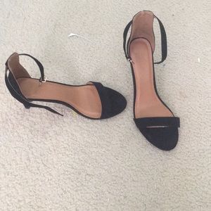 Black heels